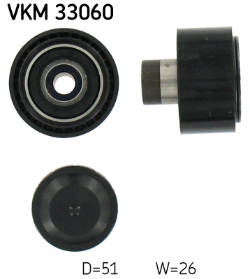 Umlenk-/Führungsrolle, Keilrippenriemen SKF VKM33060