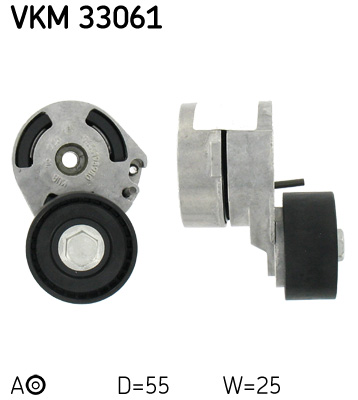 Spannrolle, Keilrippenriemen SKF VKM33061