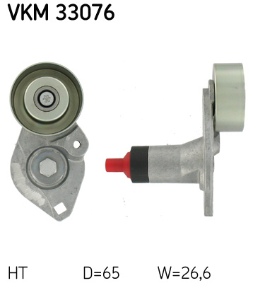 Spannrolle, Keilrippenriemen SKF VKM33076