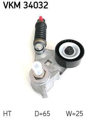 Spannrolle, Keilrippenriemen SKF VKM34032