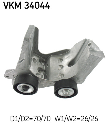 Spannrolle, Keilrippenriemen SKF VKM34044