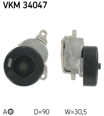 Spannrolle, Keilrippenriemen SKF VKM34047
