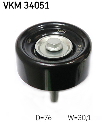 Umlenk-/Führungsrolle, Keilrippenriemen SKF VKM34051
