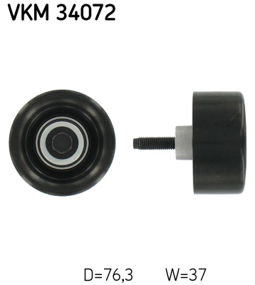 Umlenk-/Führungsrolle, Keilrippenriemen SKF VKM34072