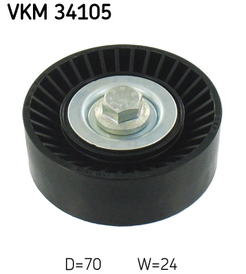 Umlenk-/Führungsrolle, Keilrippenriemen SKF VKM34105