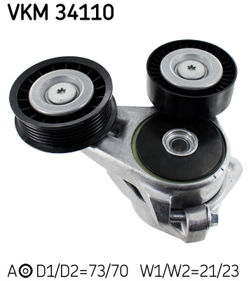 Spannrolle, Keilrippenriemen SKF VKM34110