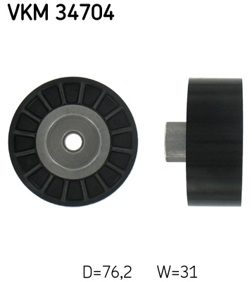 Umlenk-/Führungsrolle, Keilrippenriemen SKF VKM34704