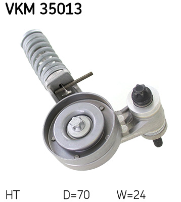 Spannrolle, Keilrippenriemen SKF VKM35013