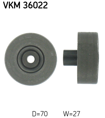 Umlenk-/Führungsrolle, Keilrippenriemen SKF VKM36022