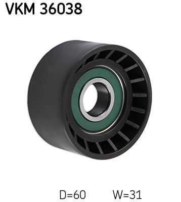 Umlenk-/Führungsrolle, Keilrippenriemen SKF VKM36038
