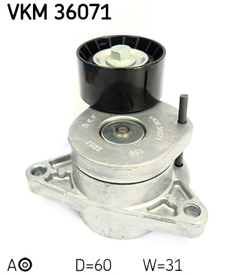 Spannrolle, Keilrippenriemen SKF VKM36071