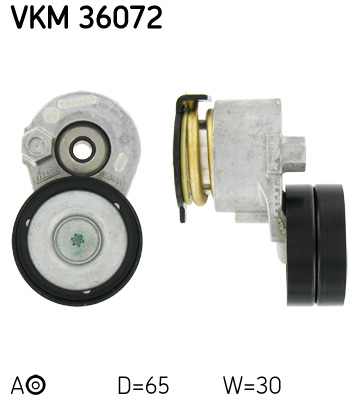 Spannrolle, Keilrippenriemen SKF VKM36072