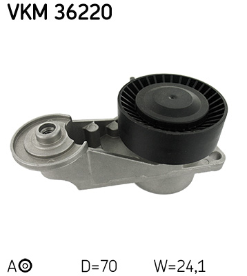 Spannrolle, Keilrippenriemen SKF VKM36220