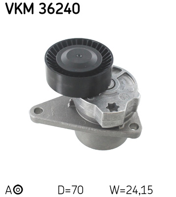 Spannrolle, Keilrippenriemen SKF VKM36240