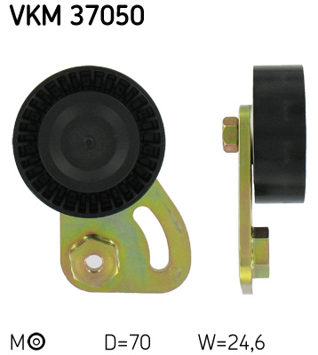 Spannrolle, Keilrippenriemen SKF VKM37050