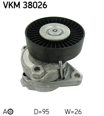 Spannrolle, Keilrippenriemen SKF VKM38026
