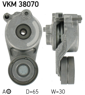 Spannrolle, Keilrippenriemen SKF VKM38070