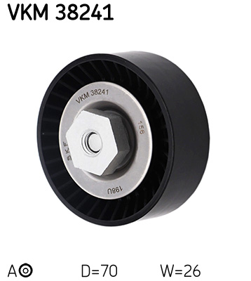 Spannrolle, Keilrippenriemen SKF VKM38241