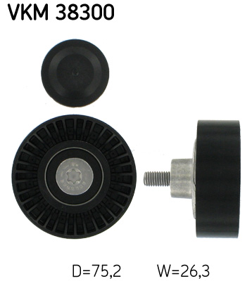 Umlenk-/Führungsrolle, Keilrippenriemen