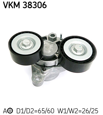 Spannrolle, Keilrippenriemen SKF VKM38306