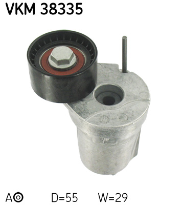 Spannrolle, Keilrippenriemen SKF VKM38335