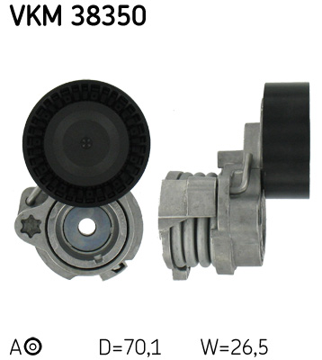 Spannrolle, Keilrippenriemen SKF VKM38350