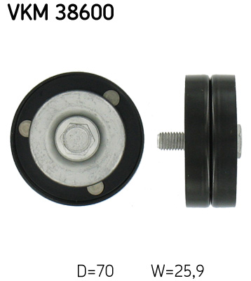 Umlenk-/Führungsrolle, Keilrippenriemen SKF VKM38600