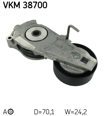 Spannrolle, Keilrippenriemen