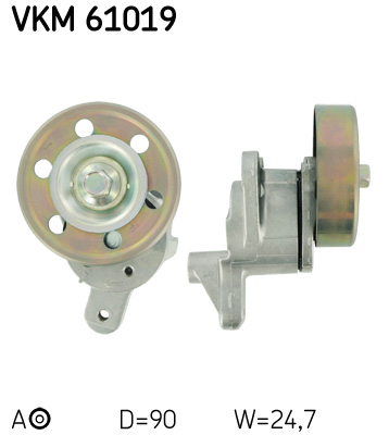 Spannrolle, Keilrippenriemen SKF VKM61019