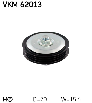 Spannrolle, Keilrippenriemen SKF VKM62013