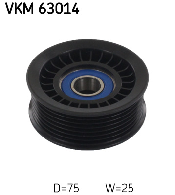 Umlenk-/Führungsrolle, Keilrippenriemen SKF VKM63014
