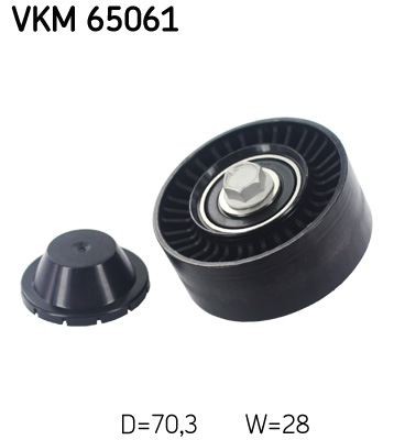 Umlenk-/Führungsrolle, Keilrippenriemen