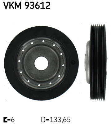 Riemenscheibe, Kurbelwelle SKF VKM93612