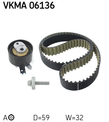 Zahnriemensatz SKF VKMA06136