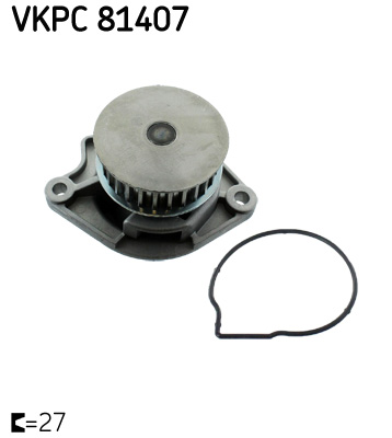 Wasserpumpe, Motorkühlung SKF VKPC81407