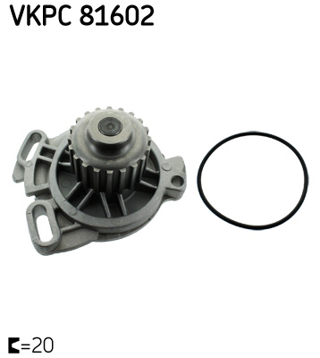 Wasserpumpe, Motorkühlung SKF VKPC81602