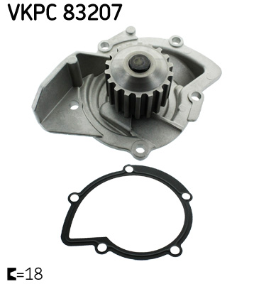 Wasserpumpe, Motorkühlung SKF VKPC83207