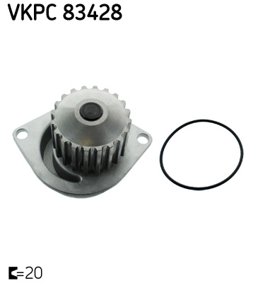 Wasserpumpe, Motorkühlung SKF VKPC83428