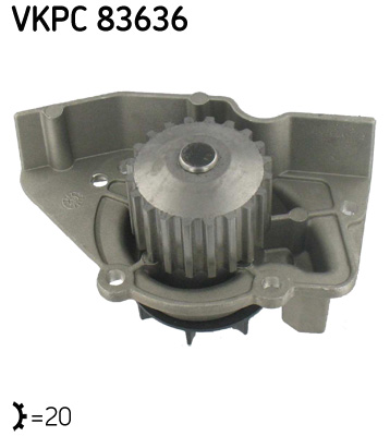 Wasserpumpe, Motorkühlung SKF VKPC83636