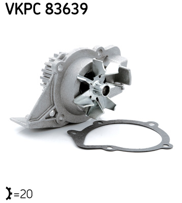 Wasserpumpe, Motorkühlung SKF VKPC83639