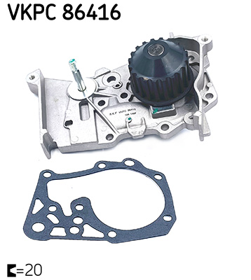 Wasserpumpe, Motorkühlung SKF VKPC86416