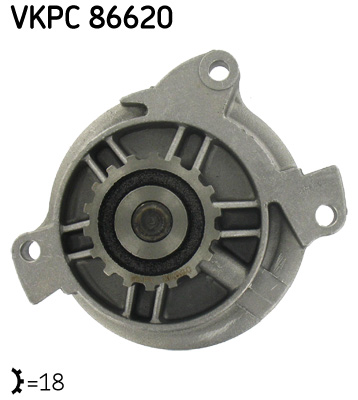 Wasserpumpe, Motorkühlung SKF VKPC86620