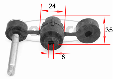 Lagerung, Stabilisator CORTECO 21652487