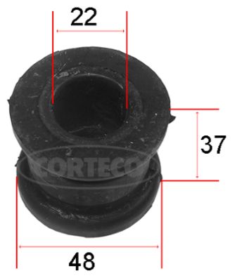 Lagerung, Stabilisator CORTECO 80001169