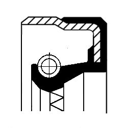Wellendichtring, Automatikgetriebe CORTECO 01035820B
