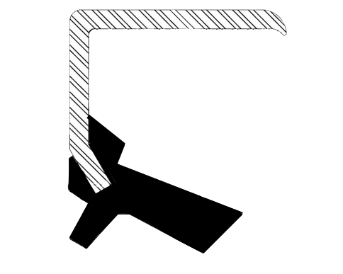 Wellendichtring, Differential
