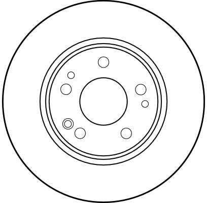Bremsscheibe TRW DF1581