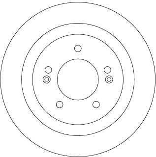 Bremsscheibe TRW DF6367