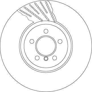 Bremsscheibe TRW DF6614S