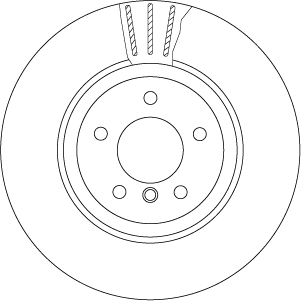 Bremsscheibe TRW DF6624S